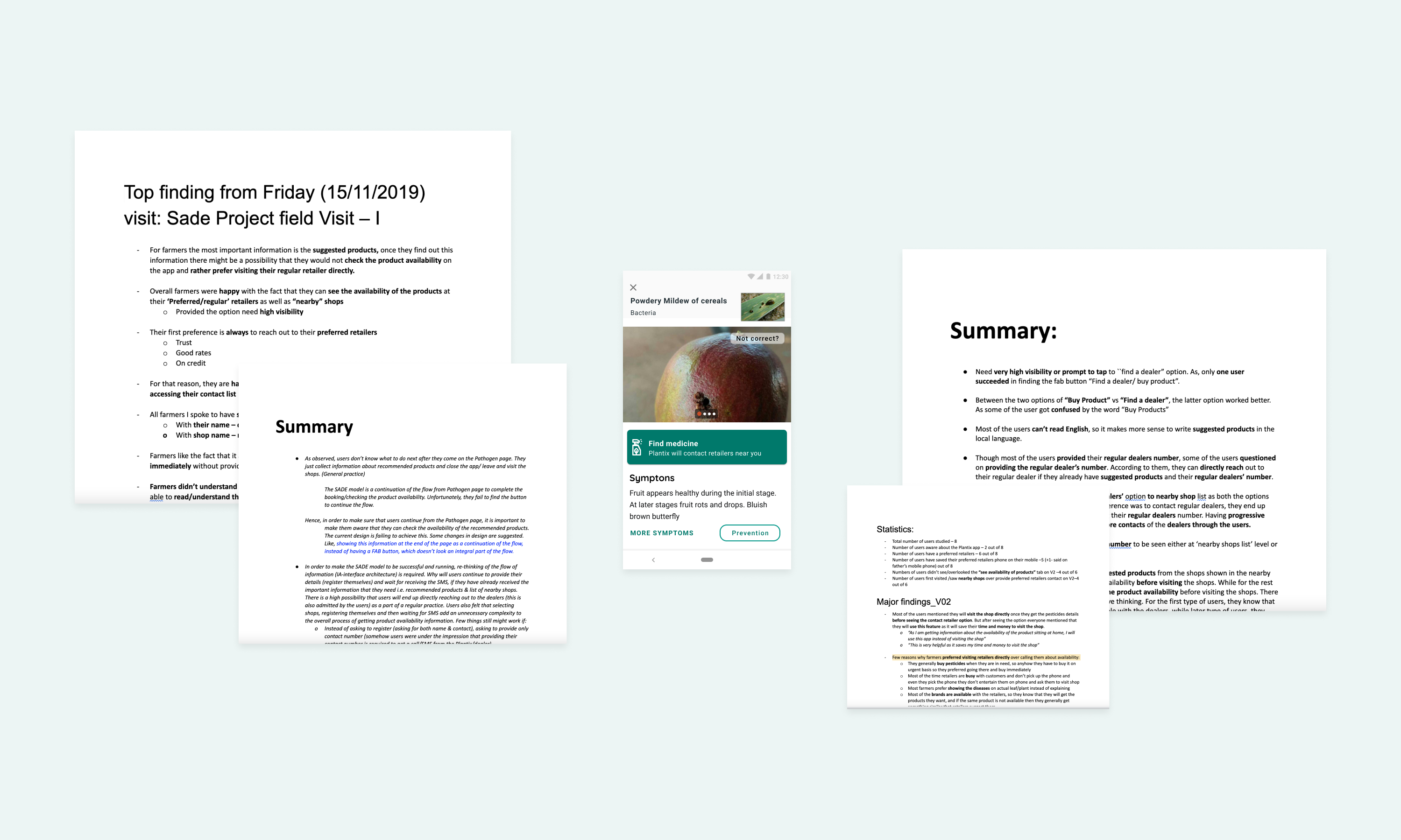 Fake door MVP and UX research reports